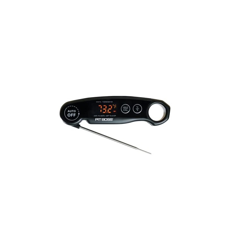 Pit Boss Digital Meat Thermometer, Black