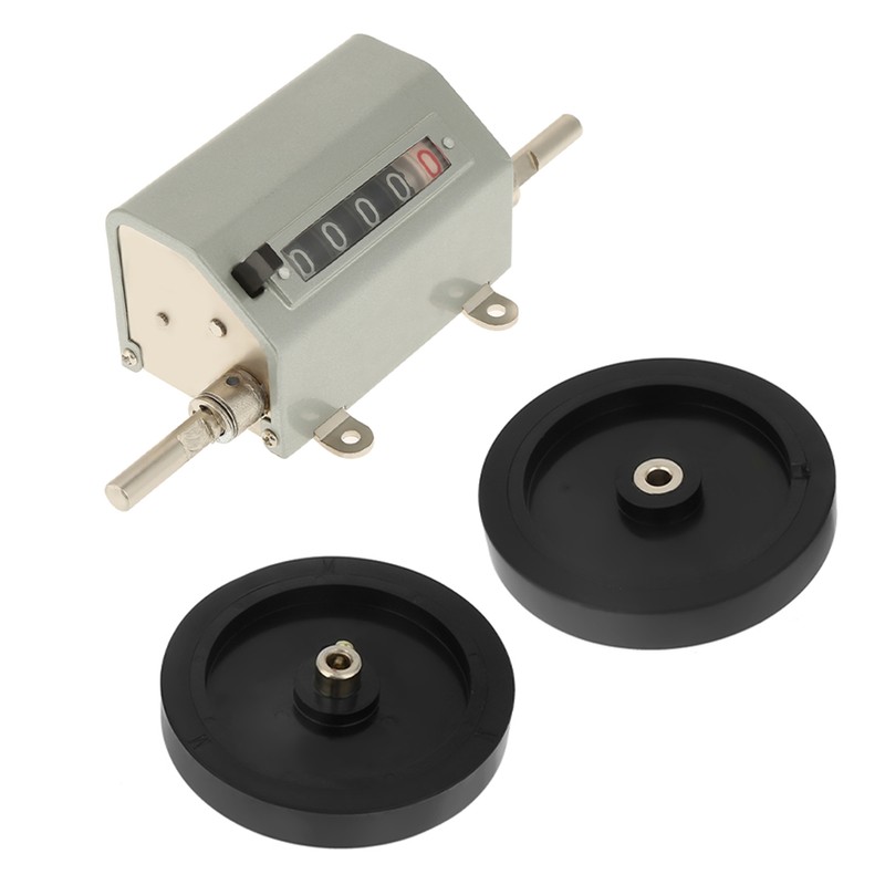1pc Rolling Wheel 5 Digits 0‑9999.9 Length Counter Max Speed