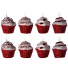 Blue Whale Gifts Red White Candy Cane Cupcake Christmas Tree