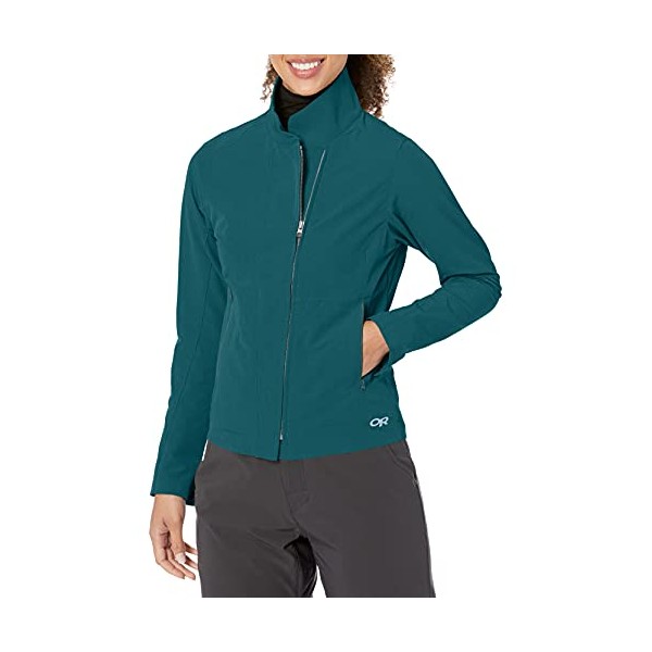 Outdoor Research Women's Prologue Moto Jacket, Peacock, X-Small