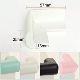 20 Pcs Corner Protectors, Corner Protectors for Kids, Multi Color Extra Thick Foam Safety Protections for Tables, Furniture and Tables Child Baby Proof Bumpers, Pre-Taped for Direct Use
