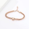 zeqingjw Urn for Ashes Heart Bracelet for Women Stainless Steel