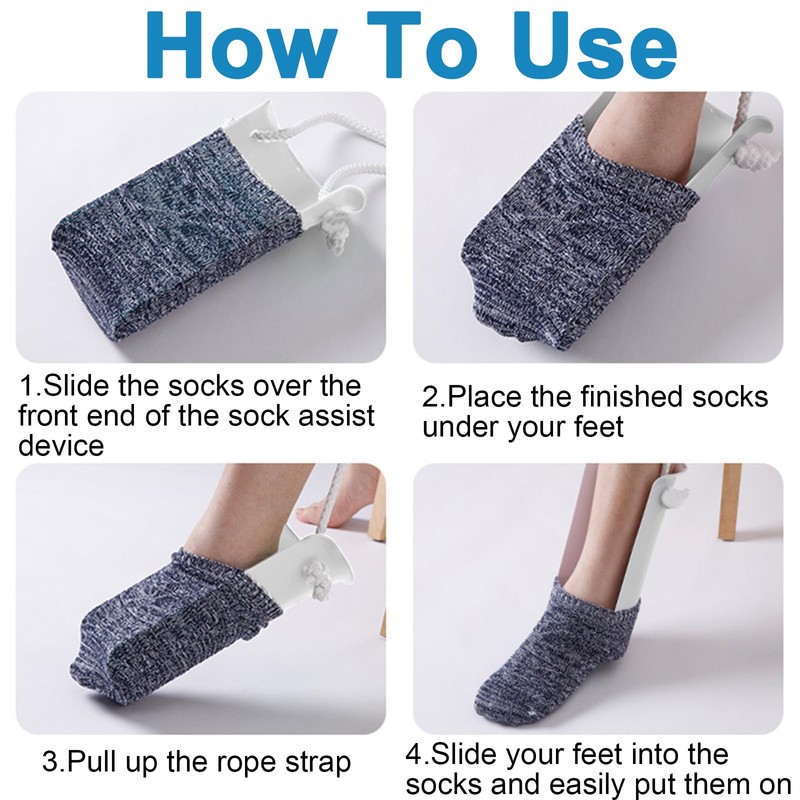 Sock Dressing Aid for Socks Socks Dressing Aid U-shaped Elderly