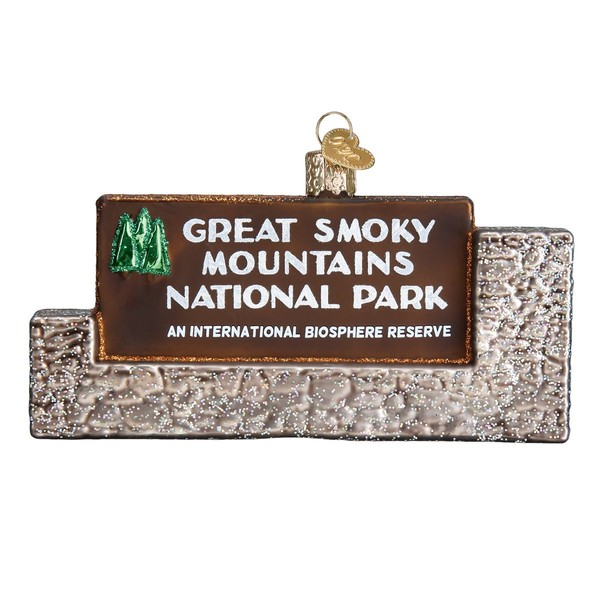 Old World Christmas Ornaments: State Parks Glass Blown Ornaments for