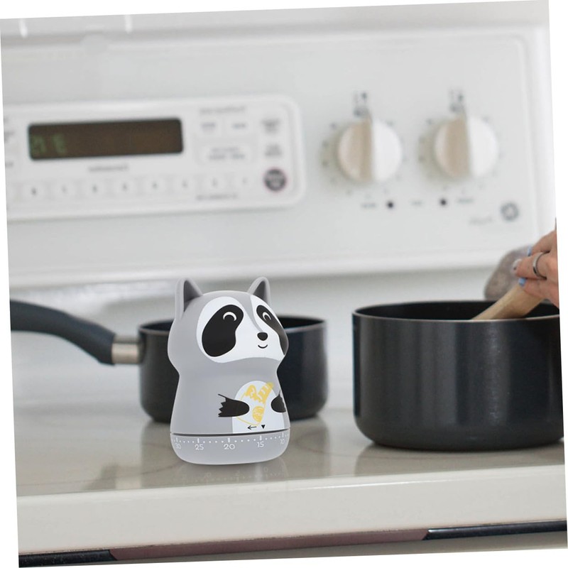 Ciieeo 2pcs Cartoon Animal Kitchen Timer Cute Timer for Cooking