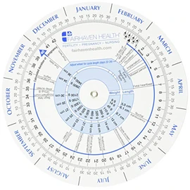 Ovulation Calendar and Pregnancy Wheel 1 count