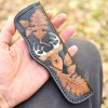 Aj Sanity Leather Sheath USAFixed Blade Knife Leather Sheath Knives