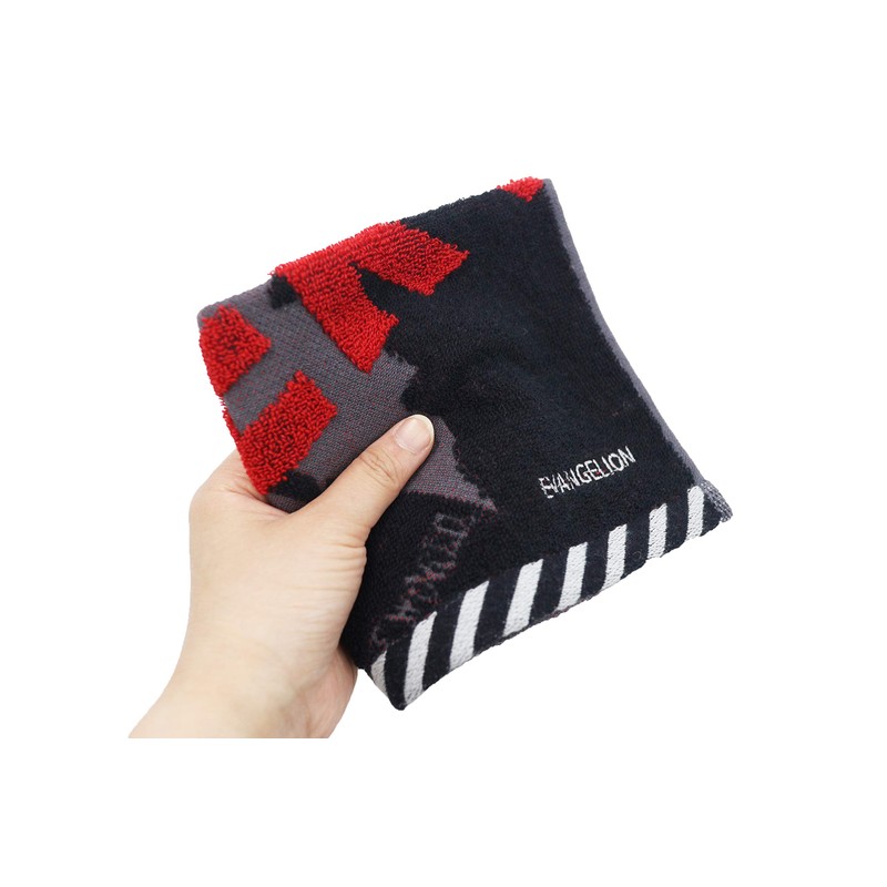 Marushin 4885004000 Carry Towel, Hand Towel, Evangelion Nerfrogo Red, 100%