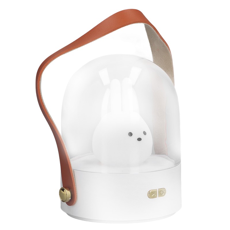 Portable Music Night Light Bedroom Desktop Cute Cartoon Lamp Three