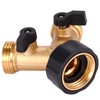 Sanpaint Garden Hose Splitter 2 Way Heavy Duty, Y Connector