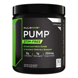 Rule One Pump Pre-entrenamiento 30 Servs Sabor Sin Sabor