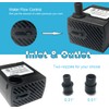Submersible Quiet Fish Tank Pump 80GPH 2.6ft Lift 4W 110V