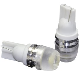 2pcs Super Bright White Car Light Bulb T10 1.5W SMD LED White Light 194 168 2825 W5W T10, 147, 152, 158, 159, 168, 184, 193, 194, 2825 L63