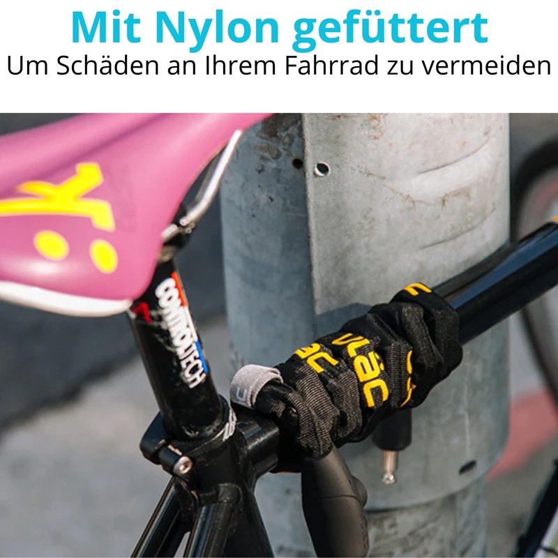 Python Supreme Padlock | Chain 4 mm Anti-Theft Device 120