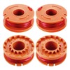 4 PCS Strimmer Spool,Lawn Mower Strimmer Spool,Strimmer Spool Replacement for