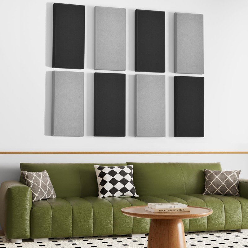TONOR 4 PCS Large Acoustic Panel, 23.6″ * 11.8″ *