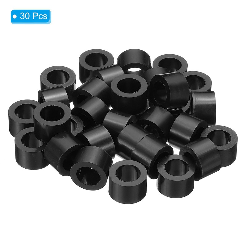 PATIKIL M10 Round Electrical Outlet ABS Spacers Washer, 30 Pcs