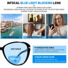 WEMOOTANTS Bifocal Reading Glasses for Women Blue Light Blocking Computer