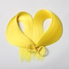 Yellow Hair Extensions for Kids Ponytail Extension 2 Packs, 20