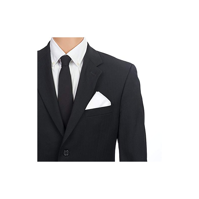 Pañuelo de Bolsillo Blanco, Para Hombre, Algodon Marca Puentes Denver