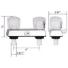 Rv Shower Faucet with Handheld Showerhead & Hose, 4 inch
