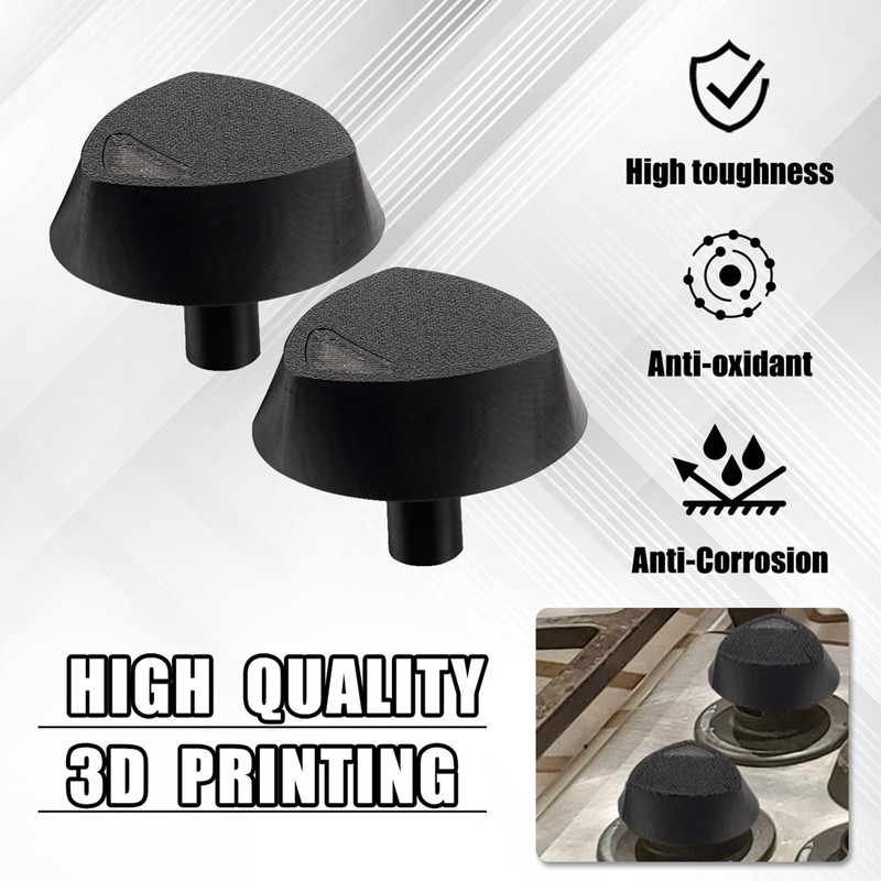 YIBEICO 2 PCS Stove Knob for Dacor 72731, Stove Knob