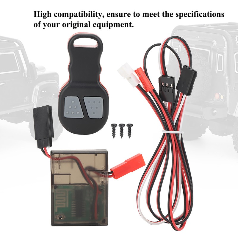 Car Universal Winch Wireless Remote Controller Receiver Kit Accessory for