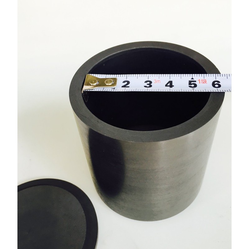 OTOOLWORLD Smelting Lab Graphite Crucible with Cover Lab Supply 70MM
