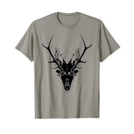 Wendigo Skinwalker Evil Monster Spirit Skull Mask T-Shirt 7 T-Shirt