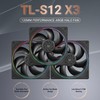 TR-TL-S12 X3 CPU Fan Case Cooler PWM Fan, 4pin PWM
