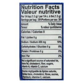 UD_Celtic Refined Edible Table Salt Fine Ground Case of 6 Lbs in Bulk Packaging Kosher Certified Certified NaCl