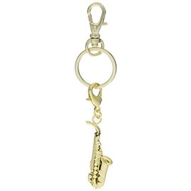 ナカノ ブラスバンドキーホルダー アルトサックス ゴールド MM120KHASXG