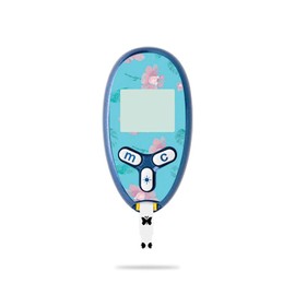 MightySkins Skin Compatible with Abbott Freestyle Lite - Water Flowers | Protective, Durable, and Unique Vinyl Decal wrap Cover | Easy to Apply, Remove, and Change Styles | Made in The USA