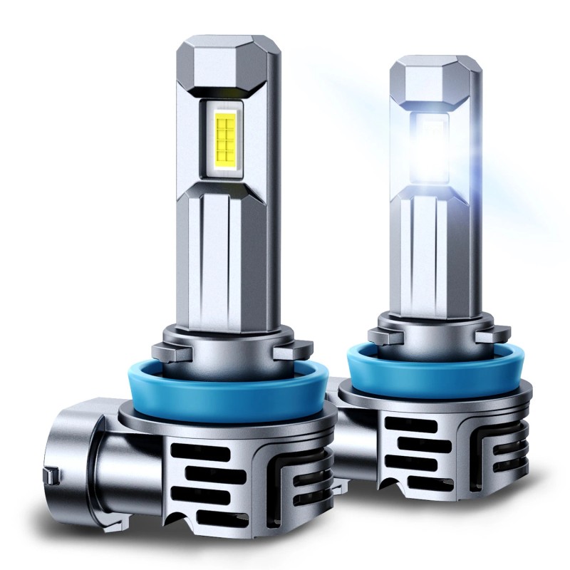 AUTOONE 2Pc AUTOONE Conversion Low Beam H11 LED Headlight Bulbs