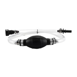 ACOLY Diesel Fuel Priming Bleeding Pump Tool with Oil Pipe,Manual Hand Primer Bleeder Compatible with Landrover Jaguar Volvo Vehicles Fuel Tool for Diesel Engines