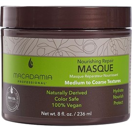 Macadamia Professional Hair Care Sulfate & Paraben Free Natural Organic Cruelty-Free Vegan Hair Products Nourishing Repair Hair Masque-Replenishes Moisture, Strengthens & Improves Elasticity-8 FL Oz