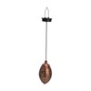 Iron Hollow Water Drop Lamp Solar LED Lantern Garland Garden