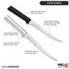 Rada Cutlery Carver Boning Knife, Silver Handle, Pack of 2