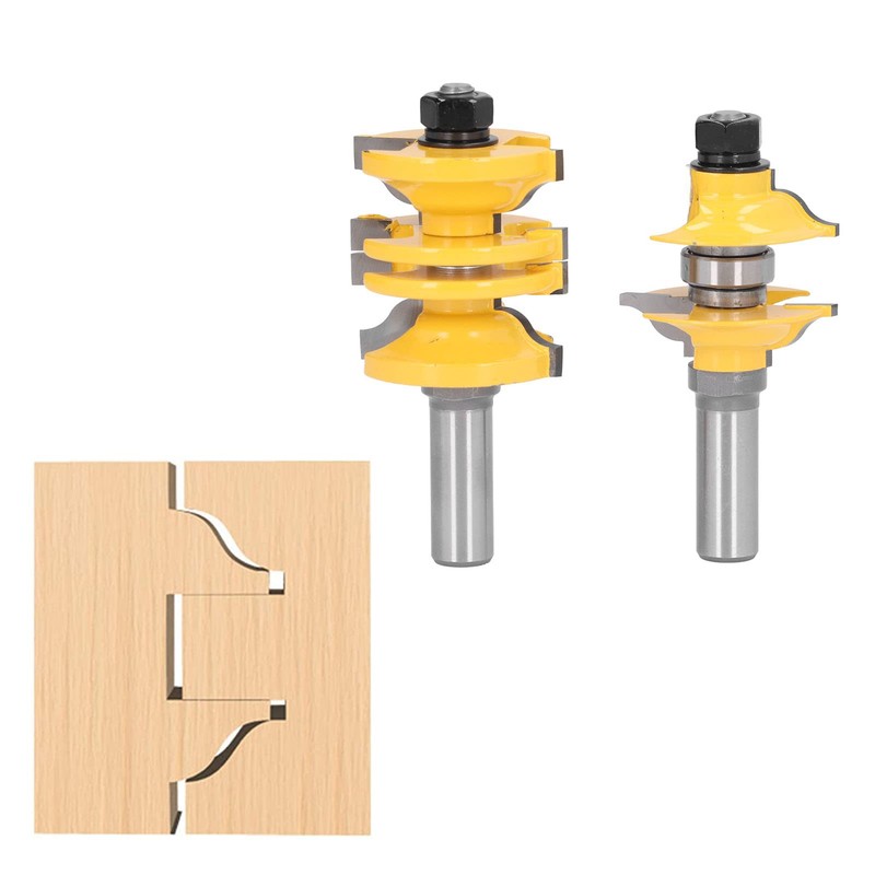 Tenon Entry Door Router Bit, Adjustable Cabinet Routers Bits Longer