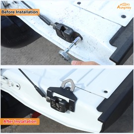 Car Tailgate Tie Down Anchor Bed Cleat Compatible with Nisan Frontier 2022-2024 Heavy Duty Truck Tailgate Bed Tie Down Anchors Rings Trailers Hook Cargo Bolt Pickups Load Anchor Replace Accessories