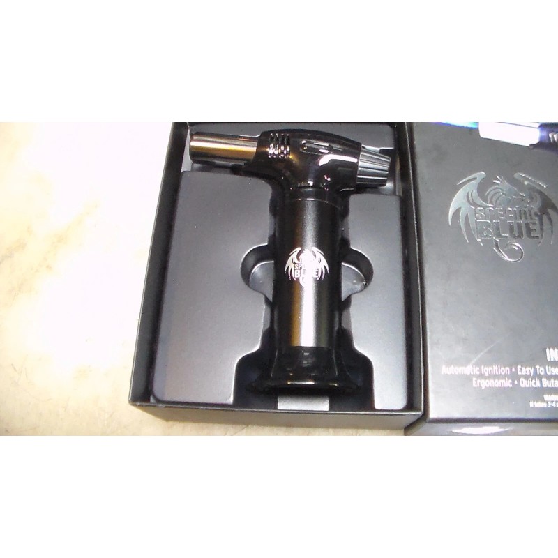 Special Blue Inferno Butane Refillable Torch Jet Flame Lighter INF101B