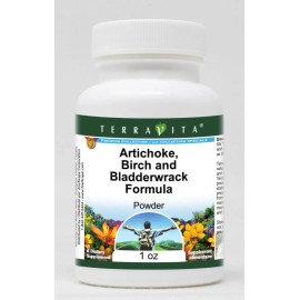 Suplemento Herbales Terravita Polvo Alcachofa Abedul Alga Parda 35g