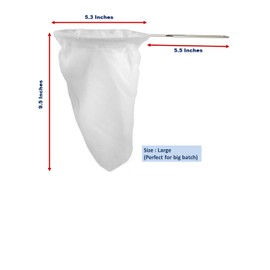 The Thika Thai Tea Filter (Large 5.3 Inc.) Reusable coffee/Tea filter