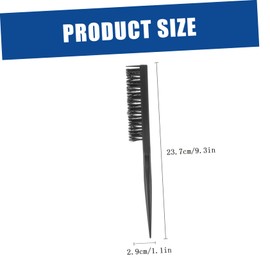 Baluue Hair Styling Comb Bristle Brush for Slicking Back Hair Tail Comb for Parting Styling for Friends Family