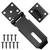 4 Inch Heavy Duty Hasp and Staple, Shed Lock &