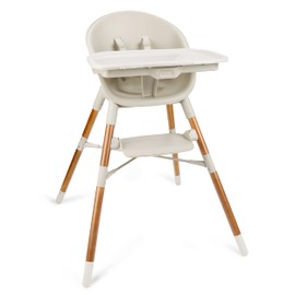 Skip Hop Baby High Chair 4-in-1 Convertible High Chair, EON, Oat