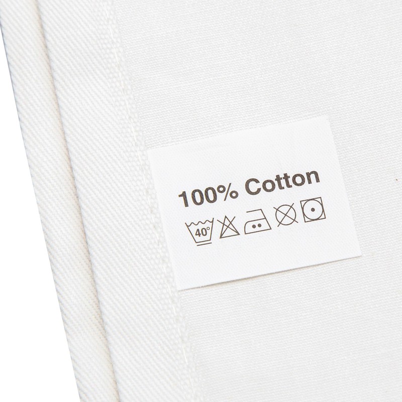 aztex Plain Cotton Tea Towels, 100% Cotton, Pack of 6,