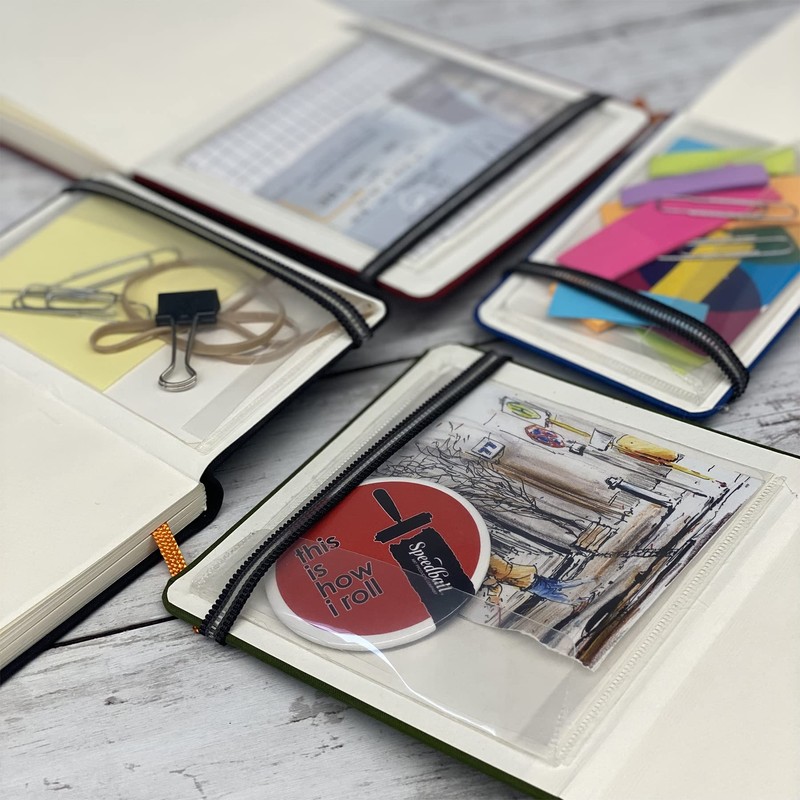 Global Art Materials Drawing Book, Vermilion Red, Large Landscape