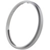 Haoge Silver Grey Metal Decorate Camera Ring for RICOH GR3X/GRIIIX