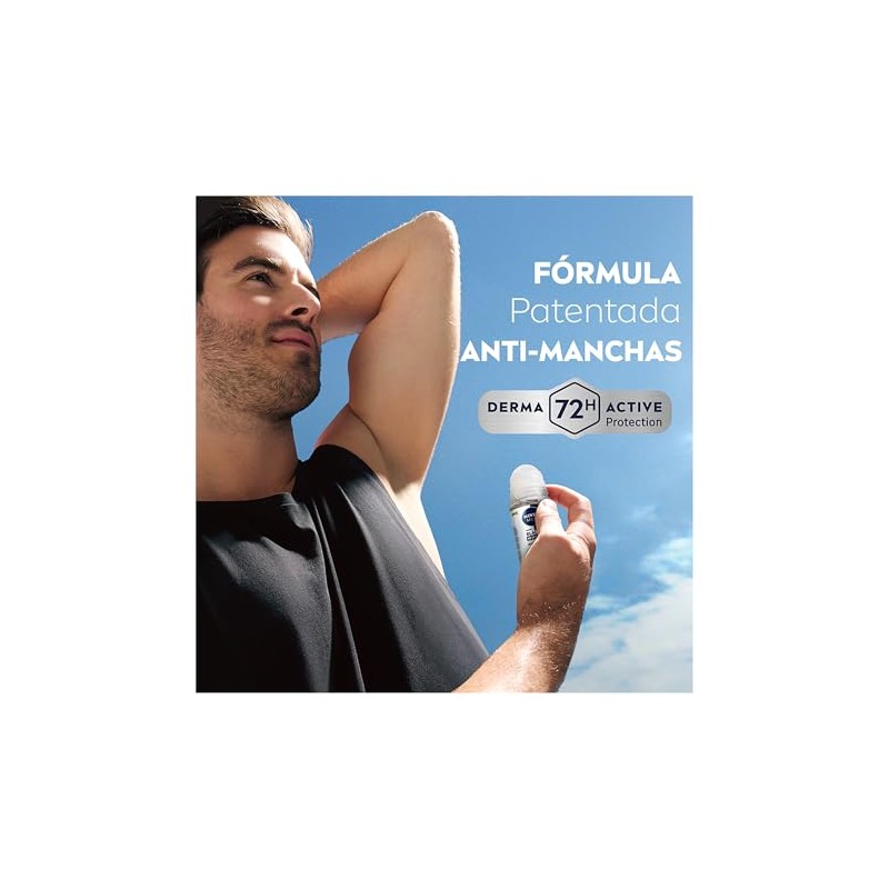 NIVEA MEN Desodorante Black & White Epic Night Roll-on 50ml
